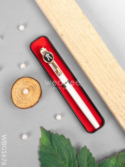 Ball Pen - Puket White Advocate - WBG1676