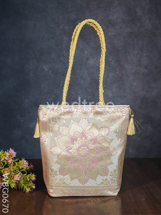 Banarasi Handbag ( 10 X 10) - WBG0670