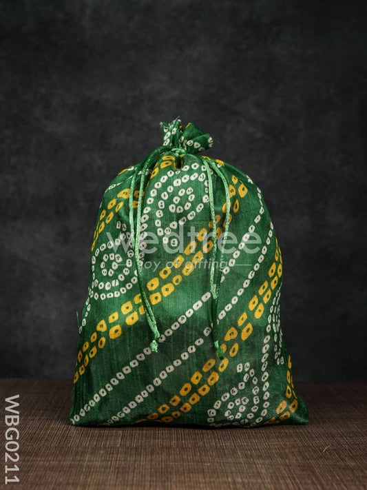 Bandhani String Bag - 8 x 11 Inches - WBG0211