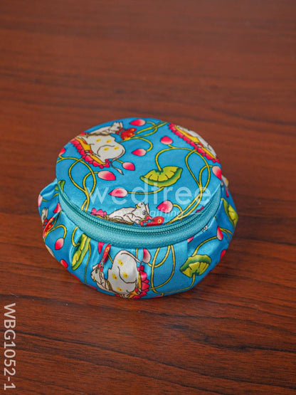 Bangle Box with Pichwai Print Fabric - WBG1052