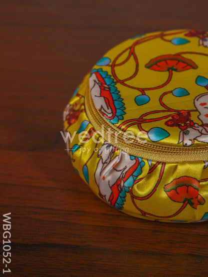 Bangle Box with Pichwai Print Fabric - WBG1052