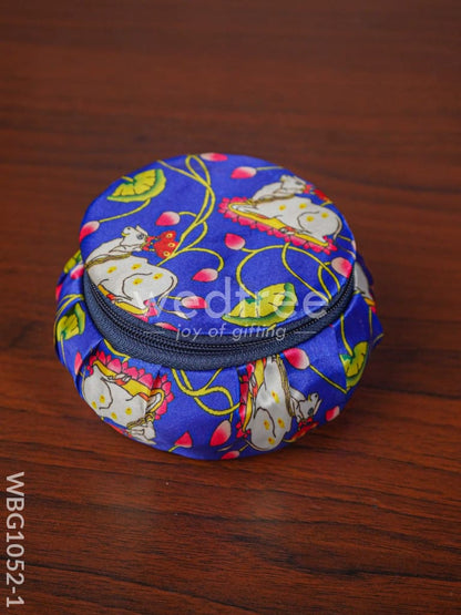 Bangle Box with Pichwai Print Fabric - WBG1052