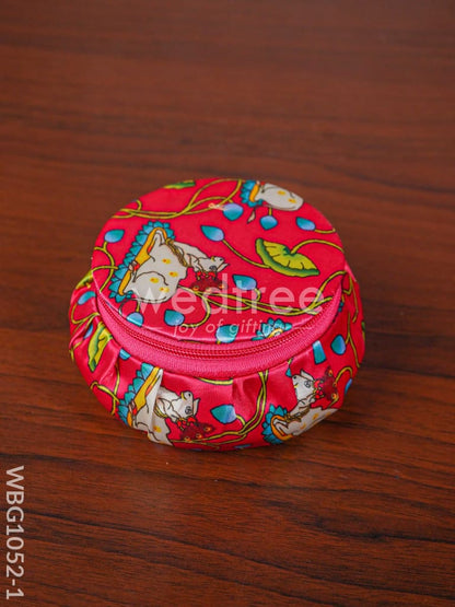 Bangle Box with Pichwai Print Fabric - WBG1052