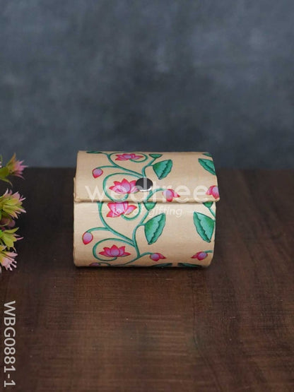 Bangle Holder with pichwai prints - 4 inch - WBG0881-1