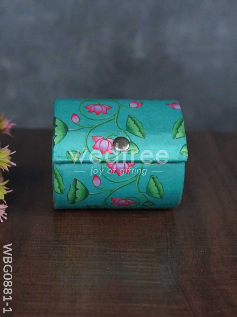 Bangle Holder with pichwai prints - 4 inch - WBG0881-1