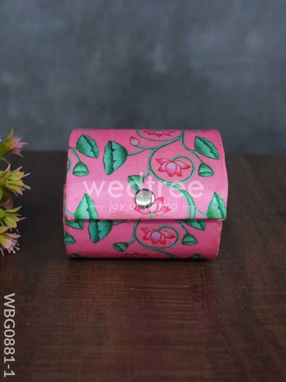 Bangle Holder with pichwai prints - 4 inch - WBG0881-1