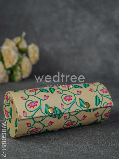 Bangle Holder with pichwai prints - 8 inch - WBG0881-2