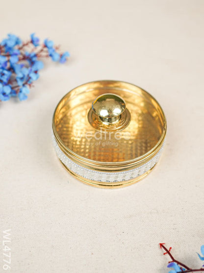 Basket with Dryfruit Jar - Set of 2 - WL4776