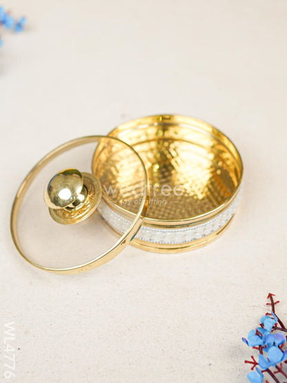 Basket with Dryfruit Jar - Set of 2 - WL4776