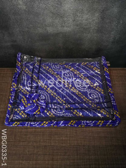 Bhandani Print Saree Cover - WBG0335