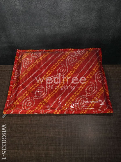 Bhandani Print Saree Cover - WBG0335