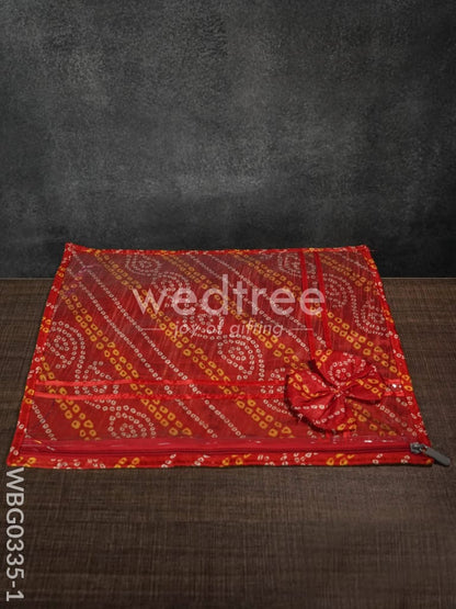 Bhandani Print Saree Cover - WBG0335