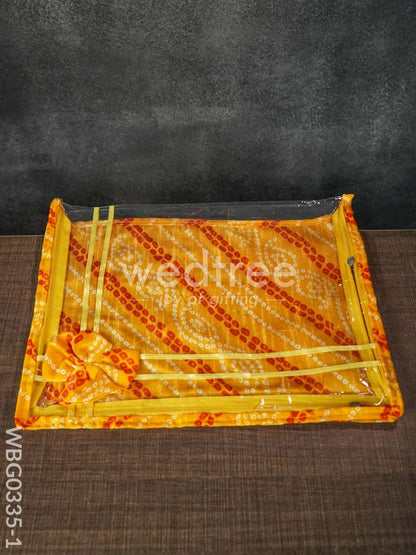 Bhandani Print Saree Cover - WBG0335