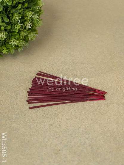 Blue Pottery Diffuser Candle Holder with Rose Oil and Incense Sticks - WL3505-1
