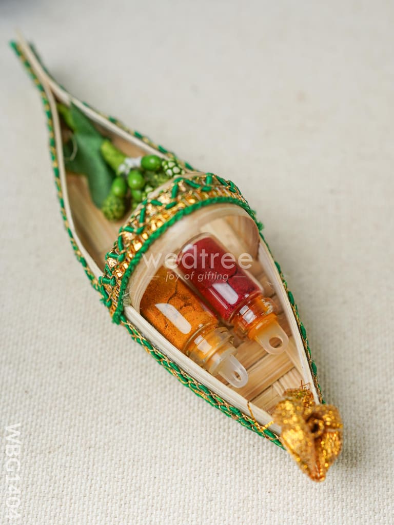 Boat Haldi Kumkum Set - WBG1404