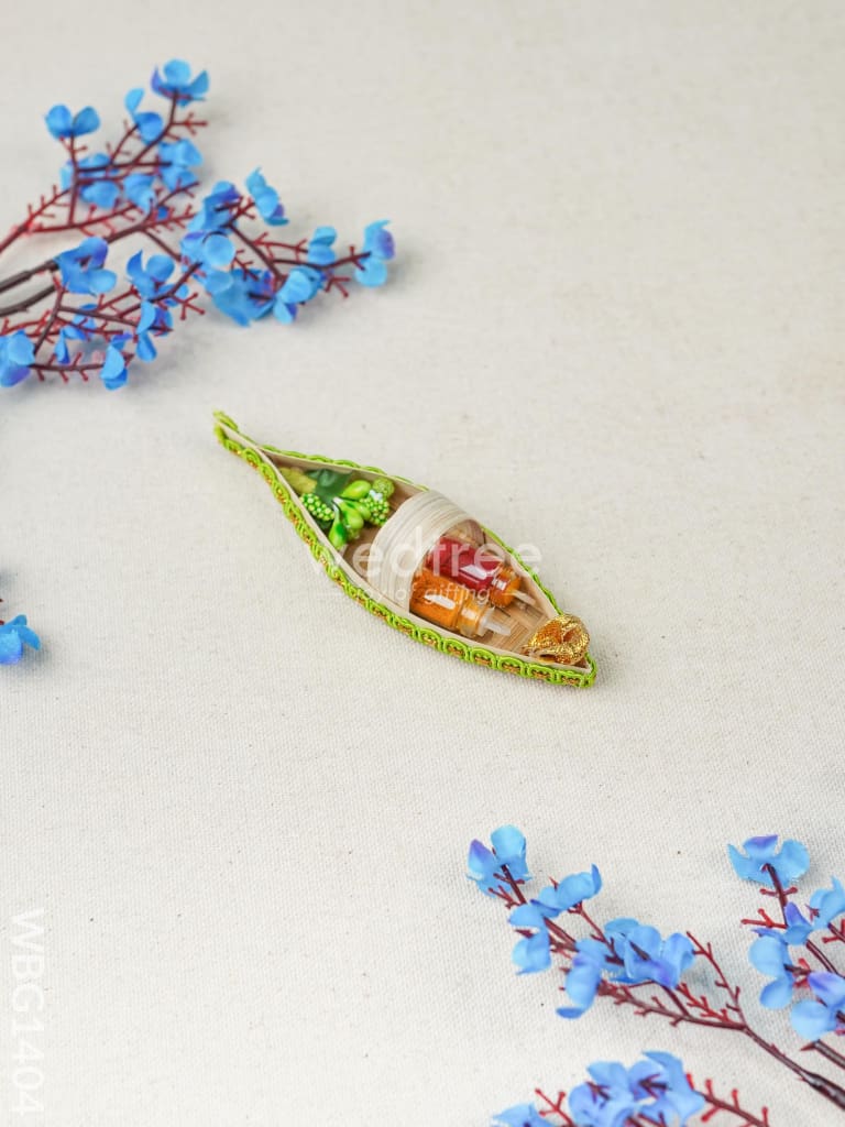 Boat Haldi Kumkum Set - WBG1404