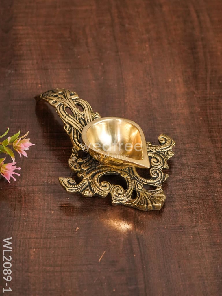 Brass Aarti Diya - WL2089-1