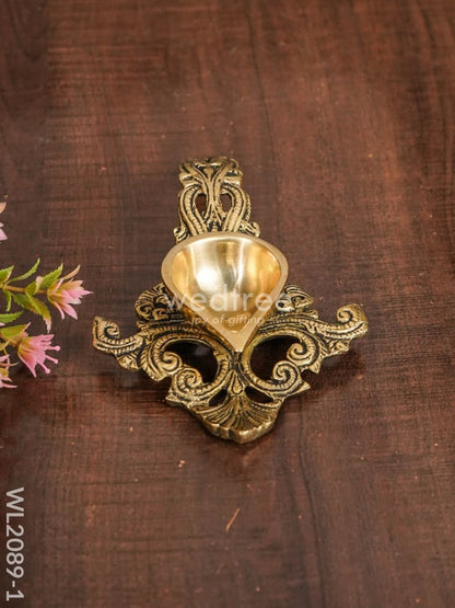 Brass Aarti Diya - WL2089-1