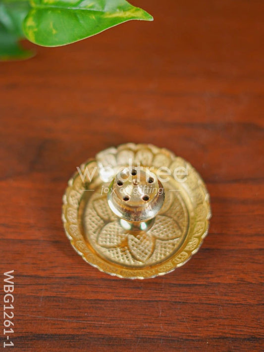 Brass Agarbathi stand - WBG1261-1