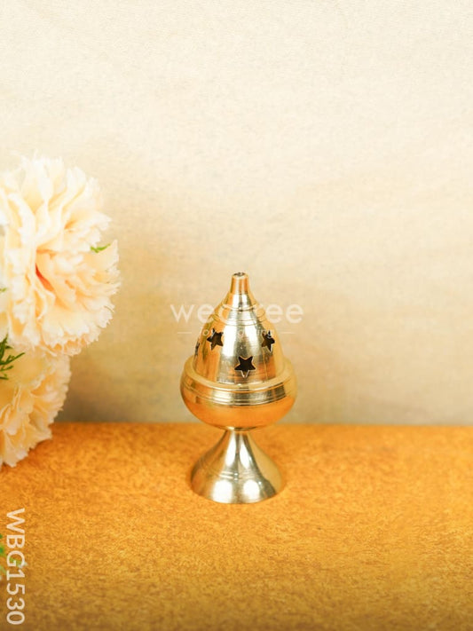 Brass Akhand Diya - 4 inch - WBG1530