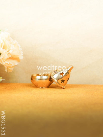 Brass Akhand Diya - WBG1531