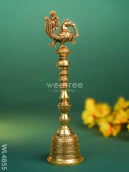 Brass Annapakshi Bell - 10 inch - WL4855