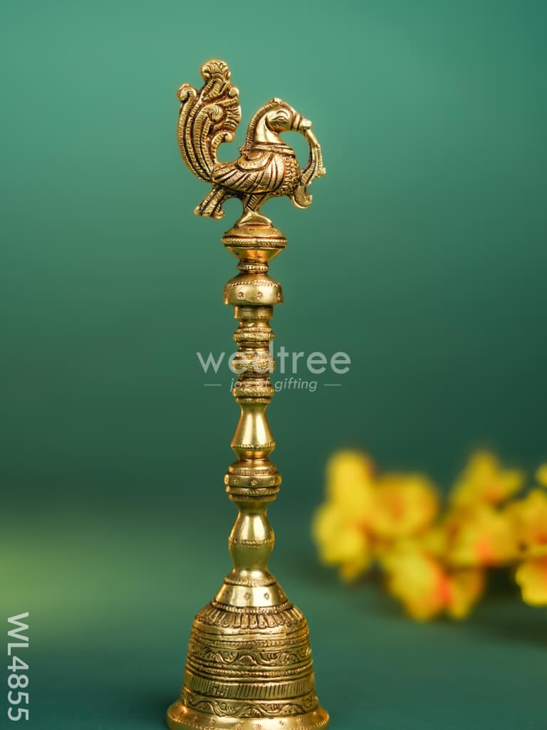 Brass Annapakshi Bell - 10 inch - WL4855