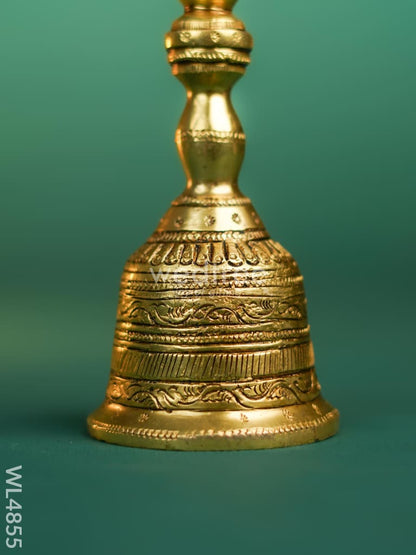 Brass Annapakshi Bell - 10 inch - WL4855