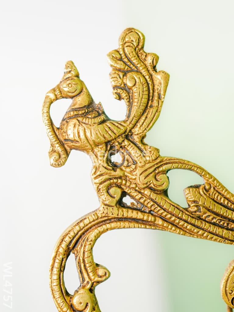 Brass Annapakshi Bracket - 8 inch - WL4757