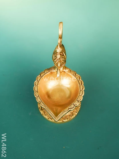 Brass Annapakshi Diya - 6 inch - WL4862