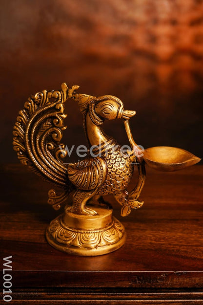 Brass Annapakshi Diya - WL0010