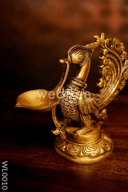 Brass Annapakshi Diya - WL0010