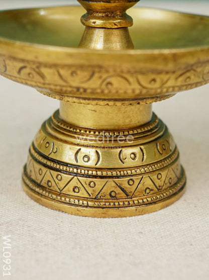 Brass Annapakshi Diya - WL0931