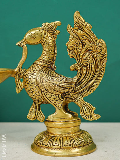 Brass Annapakshi Diya - WL4441
