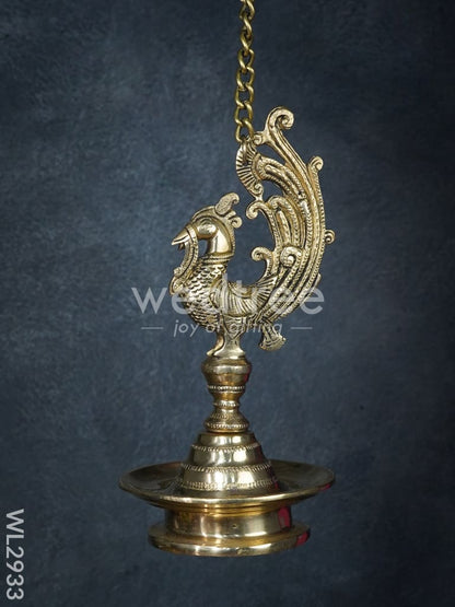 Brass Annapakshi Hanging Diya - WL2933