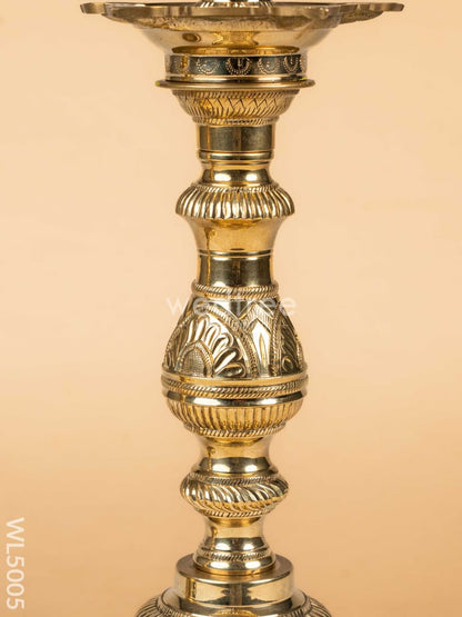 Brass Annapakshi Kuthu Vilakku  - 16 inch - WL5005