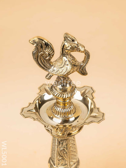 Brass Annapakshi Kuthu Vilakku - 17 inch - WL5001