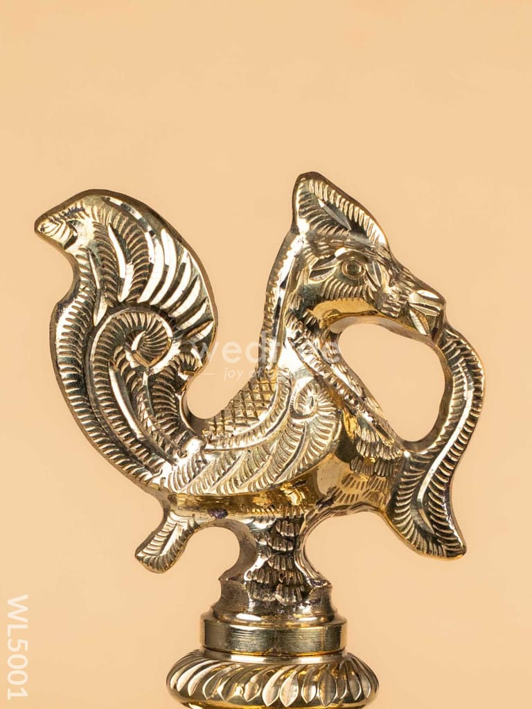 Brass Annapakshi Kuthu Vilakku - 17 inch - WL5001