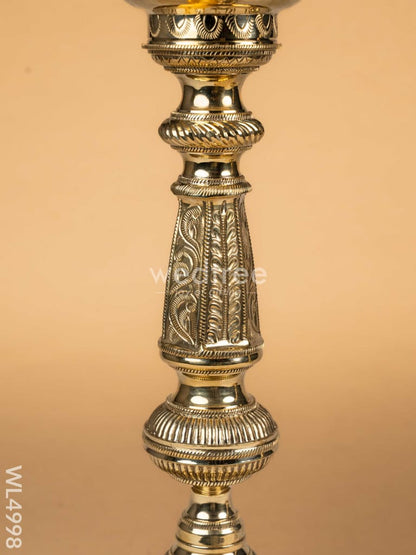 Brass Annapakshi Kuthu Vilakku - 21 inch - WL4998