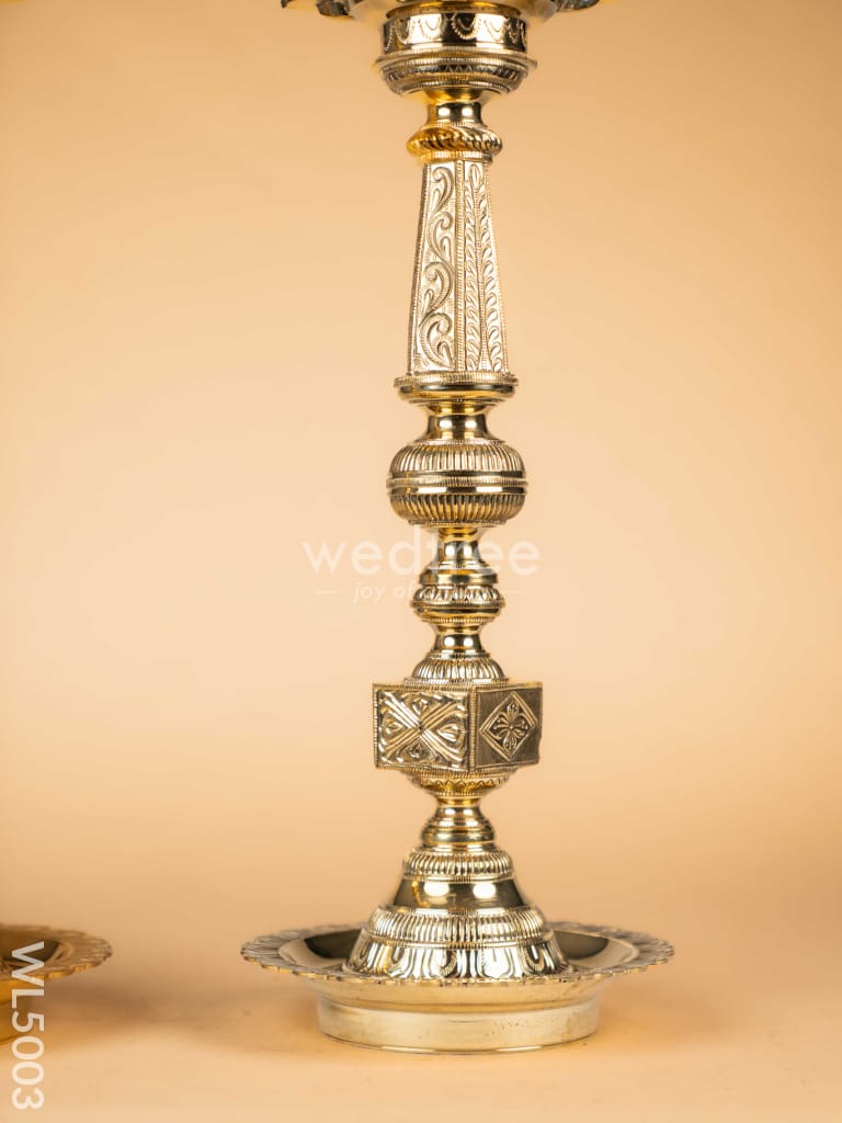 Brass Annapakshi Kuthu Vilakku - 28 Inch - WL5003