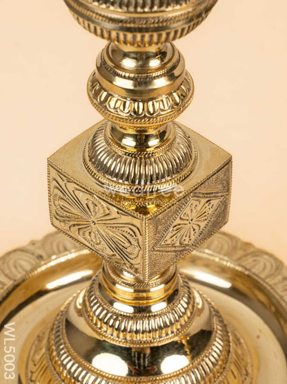 Brass Annapakshi Kuthu Vilakku - 28 Inch - WL5003