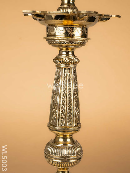 Brass Annapakshi Kuthu Vilakku - 28 Inch - WL5003