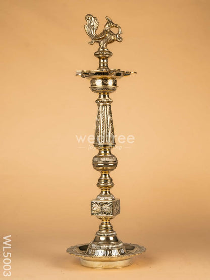 Brass Annapakshi Kuthu Vilakku - 28 Inch - WL5003