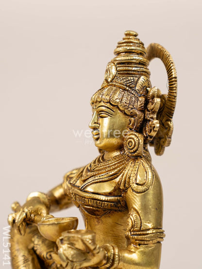 Brass Annapoorani Idol - 10 inch - WL5141