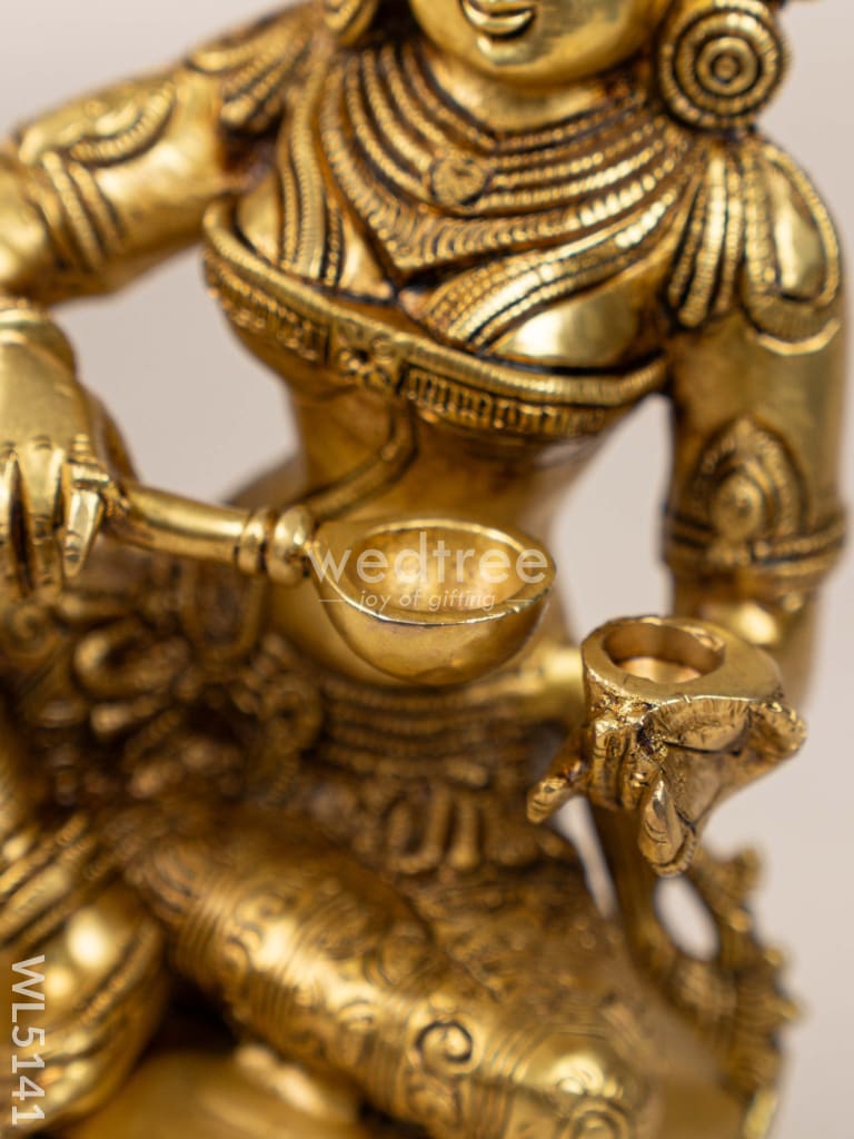 Brass Annapoorani Idol - 10 inch - WL5141