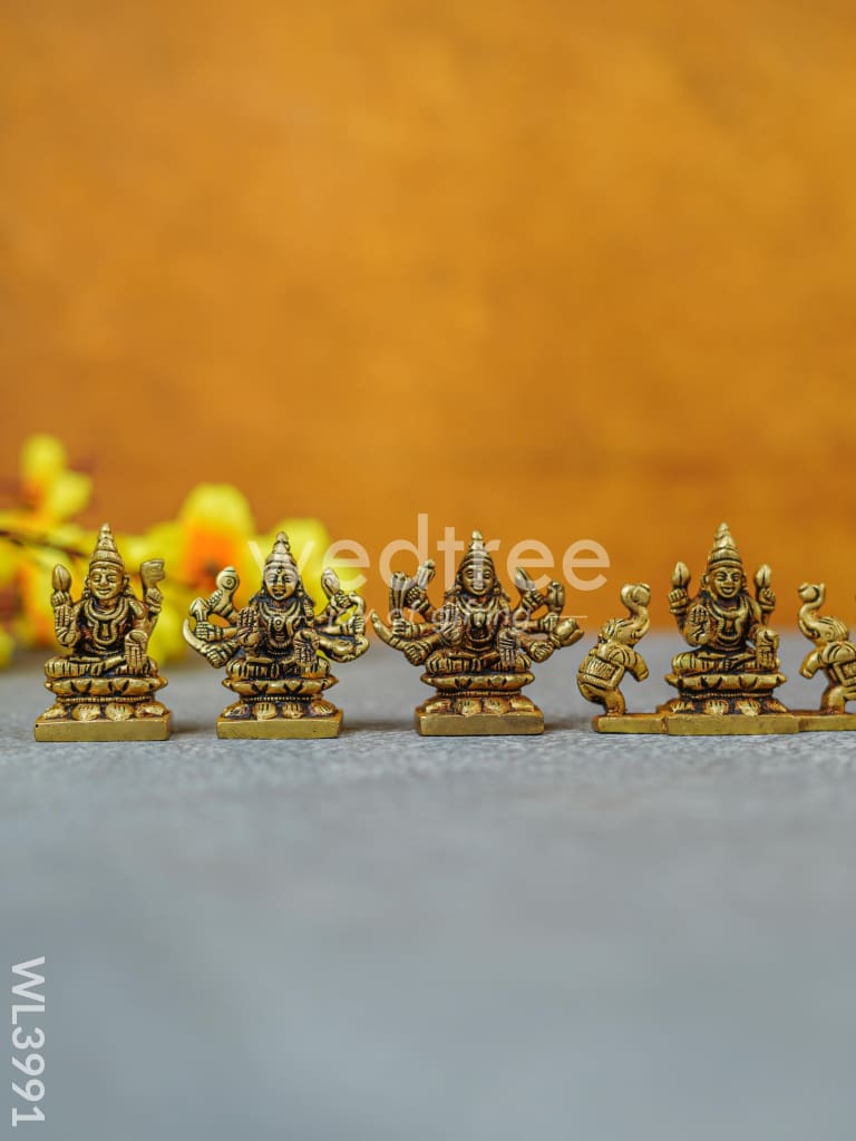 Brass Ashtalakshmi - 2.5 inch - WL3991