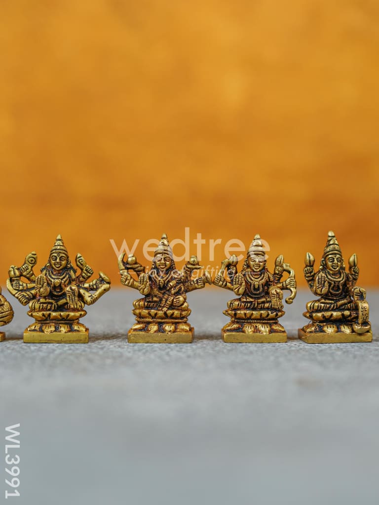Brass Ashtalakshmi - 2.5 inch - WL3991