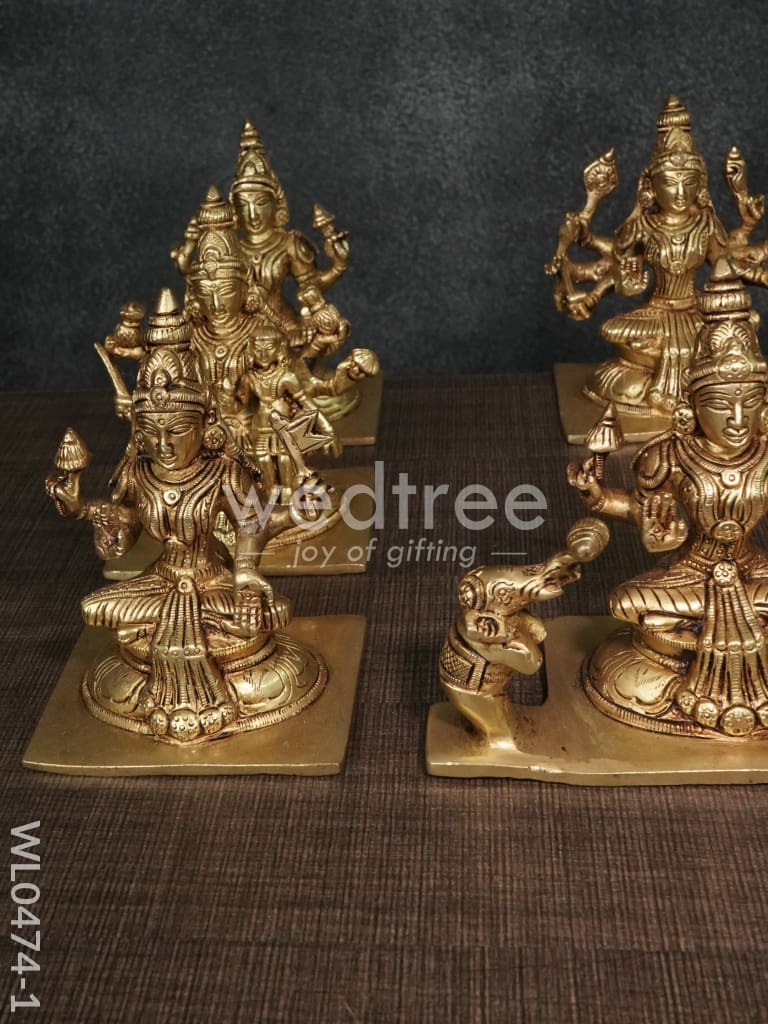 Brass Ashtalakshmi Idols - WL0474