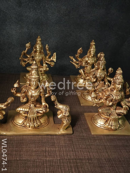 Brass Ashtalakshmi Idols - WL0474