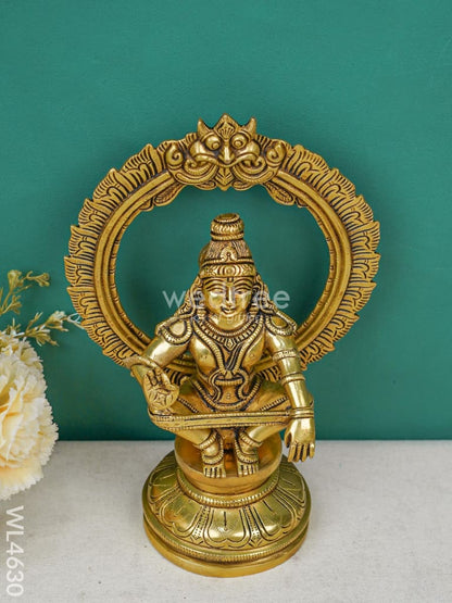 Brass Ayyappan Idol - WL4630